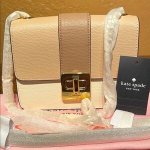 Kate Spade NWT Phoebe Colorblock Leather Mini Flap Crossbody MSRP $329